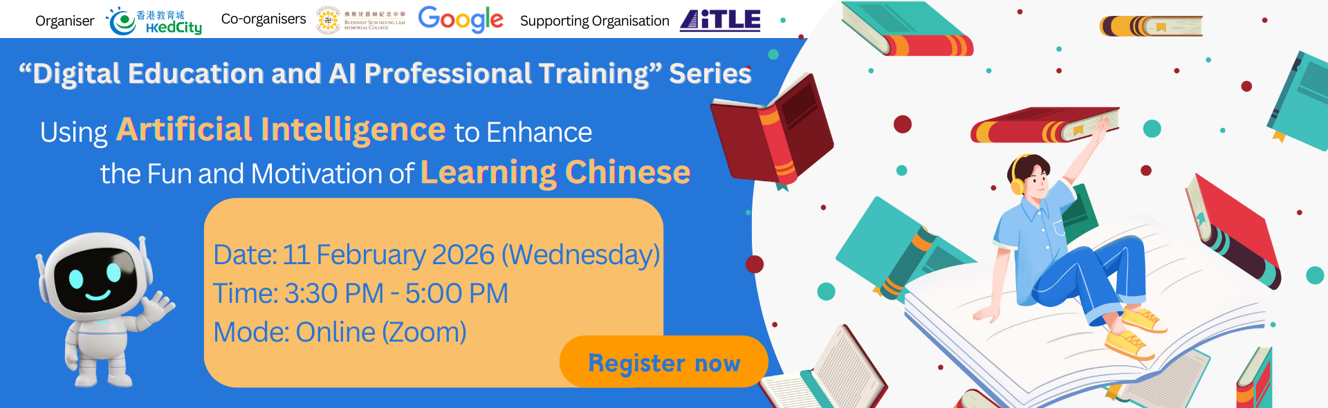 Digital Education and AI Professional Training Series: Using Artificial Intelligence to Enhance the Fun and Motivation of Learning Chinese